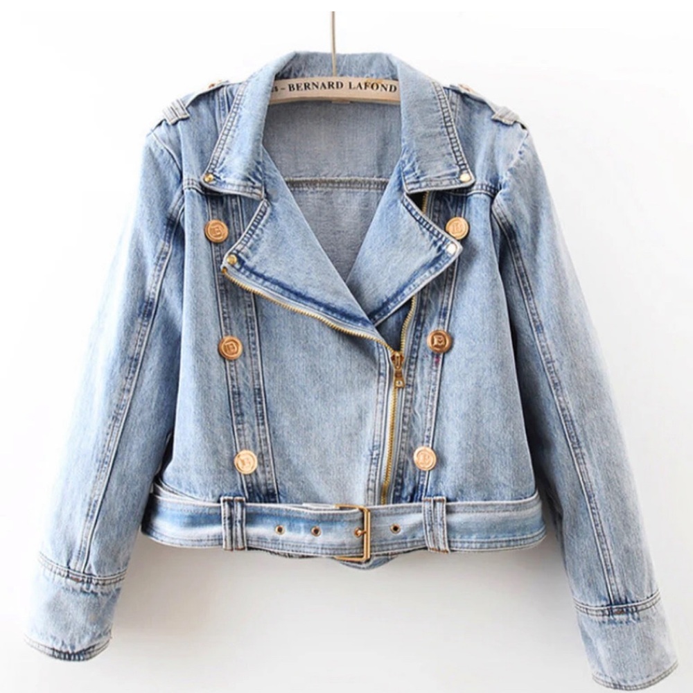 Madison Brooke Denim Jacket - BRAND NEW - Size Medium